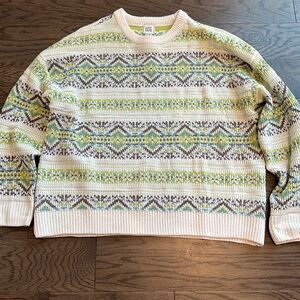 BDG Pattern Sweater Size Large